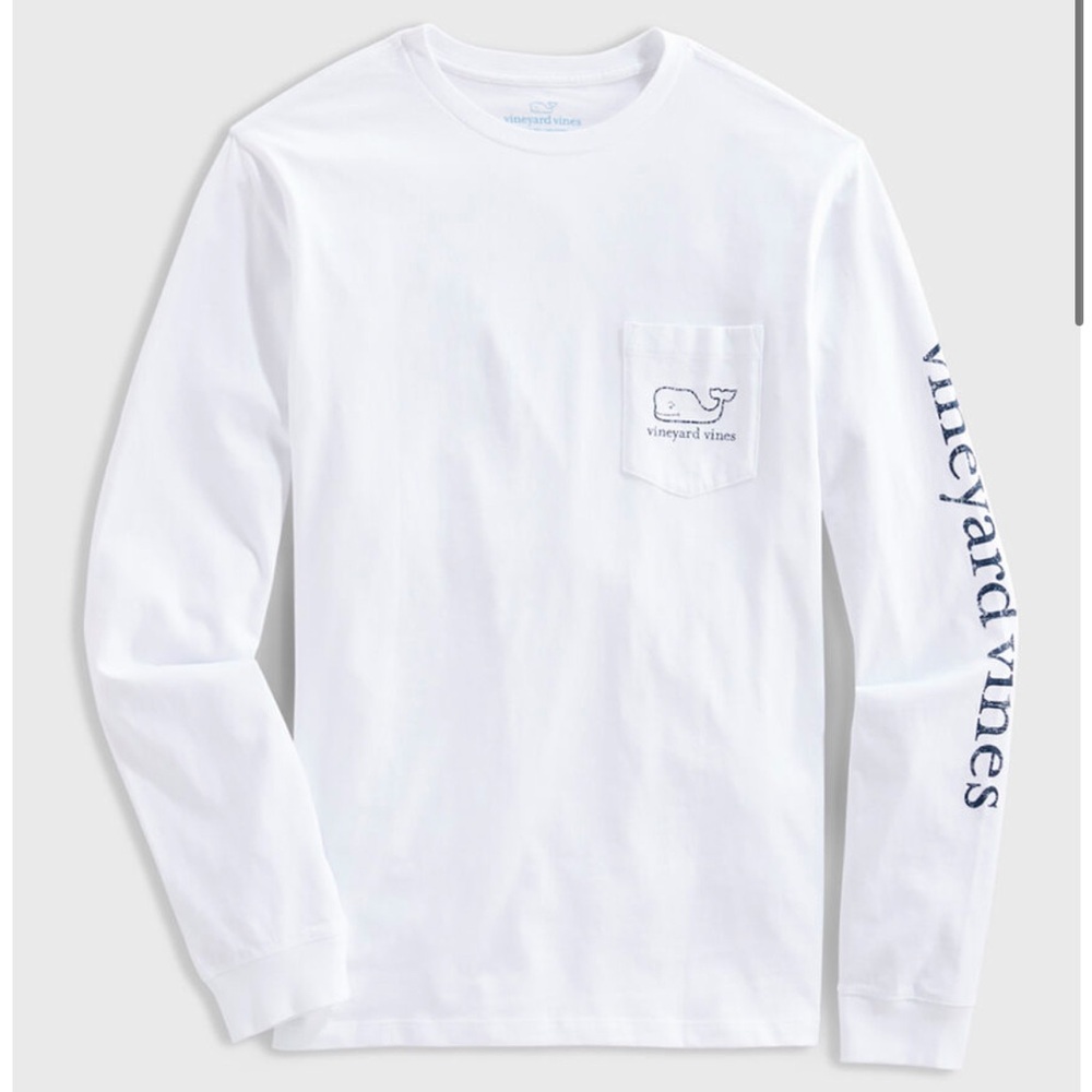 Vineyard Vines White Long Sleeve